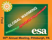 A box logo of the 95th annual meeting includes the text Global Warming.