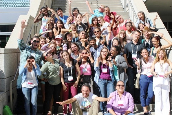 A group of SEEDS participants pose for a group photo. 
