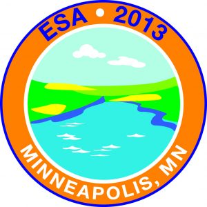 A circular annual meeting logo for the 2013 meeting in Minneapolis, MN.